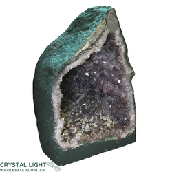 Amethyst Geodes: Amethyst Geode with Calcite