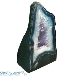 Amethyst Geodes: Amethyst Agate Geode
