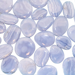 Flatstones by Quantity: Blue Lace Agate Flatstone