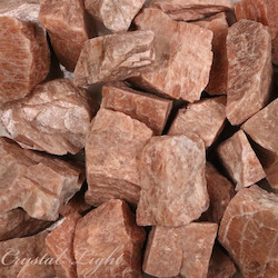 5kg Bags: Peach Moonstone Rough /5kg Bag