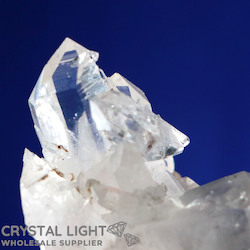 Natural Points: Lemurian Quartz Cluster