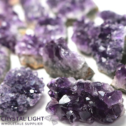 Amethyst & Citrine Bulk Listings: Uruguayan Amethyst Mini Druse /250g