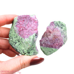 Crystal Specimen Lots: Ruby Zoisite Specimen Lot