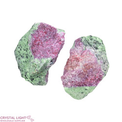 Crystal Specimen Lots: Ruby Zoisite Specimen Lot