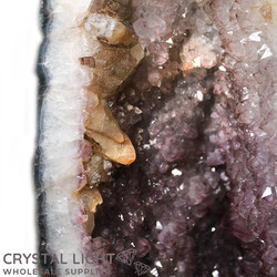 Auctions: Amethyst Geode with Calcite (AUCTION)