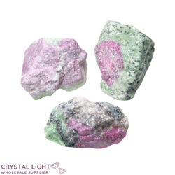 Crystal Specimen Lots: Ruby Zoisite Specimen Lot