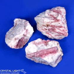 Crystal Specimen Lots: Pink Tourmaline Specimen Lot