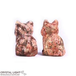 Animals: Leopard Skin Jasper Cat