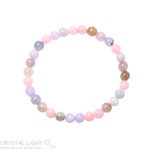 Morganite & Aquamarine Bracelet 6mm