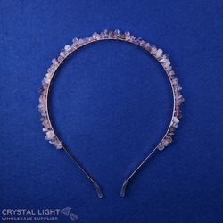 Other Gift Items: Amethyst & Quartz Chip Headband