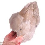 Citrine Point with Pink Tourmaline