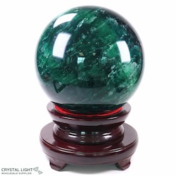 Spheres: Fluorite Sphere with Stand /210mm
