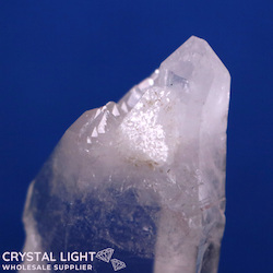 Natural Points: Lemurian Quartz Point (Self Healed)