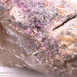 Elestial: Citrine Elestial with Pink Tourmaline