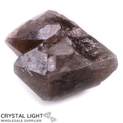 Natural Points: Smokey Quartz Twin Cathedral