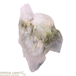 Clusters: Quartz Point Cluster with Tourmaline