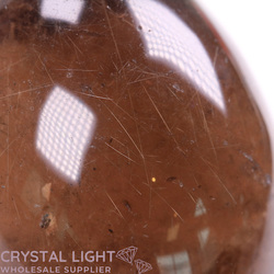 Eggs: Rutilated Smokey Quartz Egg