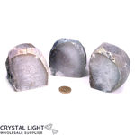 Natural Agate Candle Holder Set (Auction)