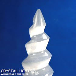 Selenite: Selenite Spiral Point