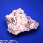 Sacred Rose Faden Quartz Cluster