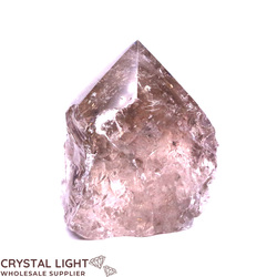 Cut Base Points: Smokey Quartz Cut Base Point