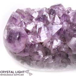 Single Druse Pieces: Amethyst Polished Druse