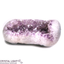 Single Druse Pieces: Amethyst Polished Druse