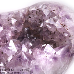 Single Druse Pieces: Amethyst Polished Druse