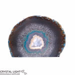 Teal Agate Cut Base