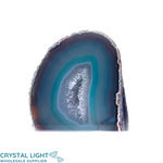 Teal Agate Cut Base