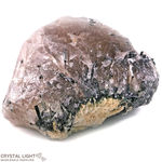 Smokey Quartz with Green Tourmaline