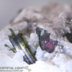 Clusters: Cleavelandite & Watermelon Tourmaline Cluster
