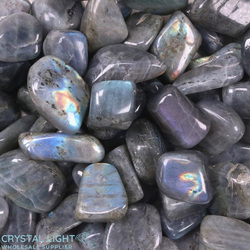 Tumbles by Weight: Labradorite Tumble 15-30mm/ 200g