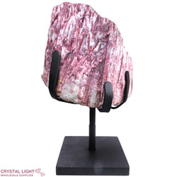 Display Pieces on Stand: Pink Tourmaline on Stand (Large)