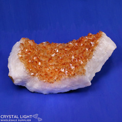 Single Druse Pieces: Citrine Druse Piece