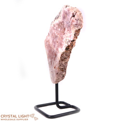 Display Pieces on Stand: Pink Amethyst on Stand
