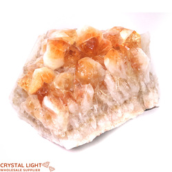 Single Druse Pieces: Citrine Druse Piece