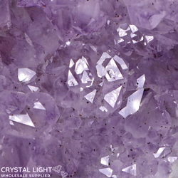 Single Druse Pieces: Amethyst Druse