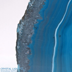 Bookends: Teal Agate Bookend