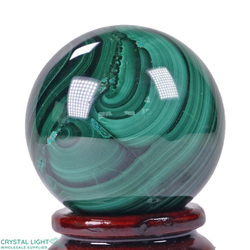 Spheres: Malachite Sphere /47mm