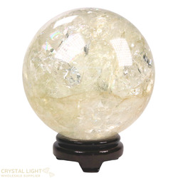 Spheres: Natural Citrine Sphere  /164mm