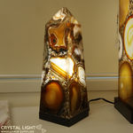 Agate Obelisk Lamp