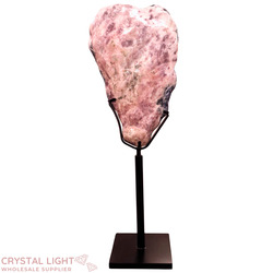 Display Pieces on Stand: Pink & Blue Sodalite on Stand