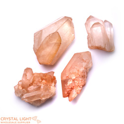 Cluster Lots: Tangerine Quartz Cluster Lot