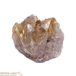 Rutilated Smokey Quartz Cluster