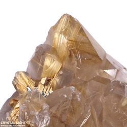 Clusters: Rutilated Smokey Quartz Cluster