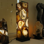 Agate Tall Rectangle Lamp