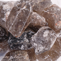 Rough by Weight: Smokey Quartz Large Rough /1kg