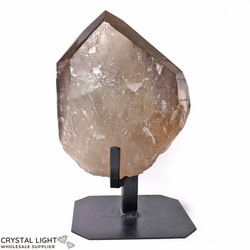 Display Pieces on Stand: Smokey Citrine Point on Stand