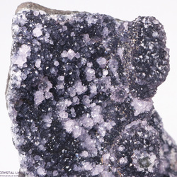 Display Pieces on Stand: Black Amethyst Druse On Stand